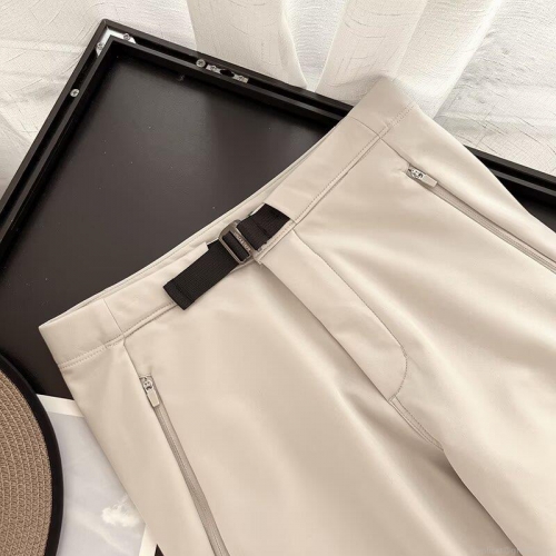 Women's Fleece Lined Waterproof Softshell Pants Outdoor Windproof Hiking Trousers With Adjustable Belt High Waisted Tactical Warm Winter Pants