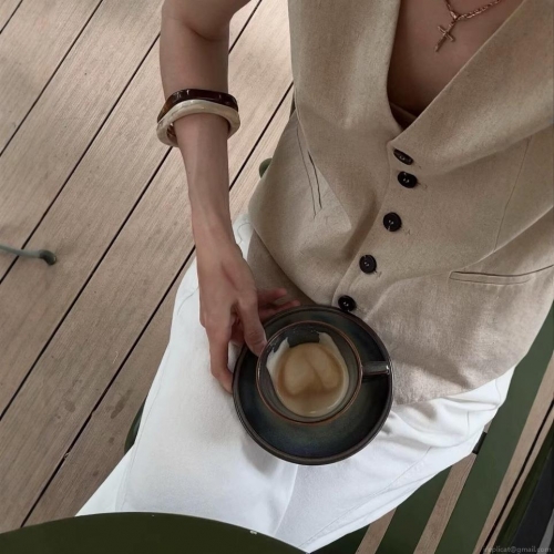 Women's 2 Piece Shorts Set V Neck Sleeveless Button Down Vest Top and High Waist Shorts Linen Look Summer Beach Vacation Casual Outfit Sets