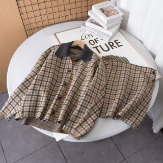 Women's Plaid Knit Two Piece Set Houndstooth Button Cardigan Lapel Top And A-Line Mini Skirt Elegant Commute Style Autumn Winter Outfits Brown Grey Knitwear Clothing