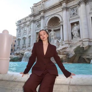 Women Business Suit Set Polyester Slim Fit Single Breasted Blazer Mini Skirt And High Waist Straight Leg Trousers Professional 3 Piece Office Workwear Career Outfit For Women Coffee Brown