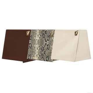 Women's Fashion Asymmetrical Skorts High Waist Shorts With Gold Buckle Elegant Solid Color Snake Print Mini Skirt Shorts For Summer Party Streetwear