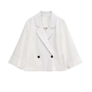 Women's Casual Blazer Jacket and Belted Shorts Two Piece Set Solid Color British Style Office Workwear Summer Short Suit Outfits Modern Professional 2 Piece Set