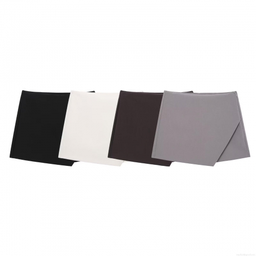 Women's High Waist Asymmetrical Skort Mini Skirt Shorts Elegant Commuting Solid Color Polyester Bottoms with Side Zipper