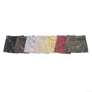 Women Fashion Sequin Mini Skirt Wrap High Waist Bodycon Short Skirt Glitter Night Out Party Clubwear Sexy Polyester Bottoms For Ladies