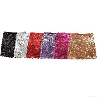 Women's Sexy Sequin Mini Skirt High Waist Bling Sparkle A-Line Bodycon Short Skirt For Party Night Club Stage Streetwear Festival Clubwear