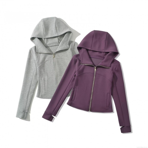 Women's 2 Piece Skirt Set Viscose Polyester Spandex Zip Up Hooded Jacket With Thumb Holes Mini Skirt Active Casual Slim Fit Sporty Workout Outfit For Women