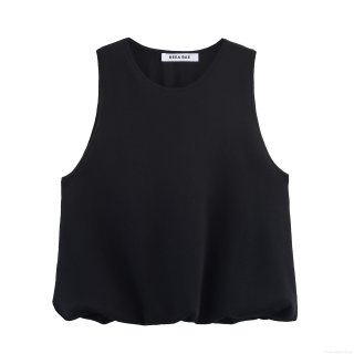 Women's Two-Piece Outfits Knit Sleeveless Round Neck Crop Top And High Waist Pleated Midi Skirt Set Summer Elegant Solid Color Streetwear Co-ords For Women