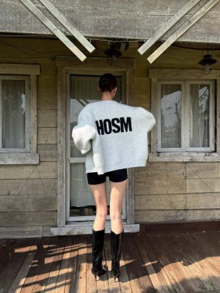 Women Oversized Knit Cardigan Letter Print Single Breasted Cotton Blend Sweater Coat Loose Fit Autumn Winter Streetwear Casual Top