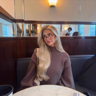 Women's Loose High Collar Knitted Pullover Sweater Oversized Warm Soft Knitwear For Autumn Winter Casual Streetwear Ladies Solid Camel Top