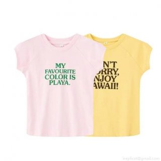 Women's Casual Cotton Blend Letter Print T-Shirt Round Neck Short Sleeve Summer Tee Top Loose Fit Beach Holiday Streetwear Fashion Apparel