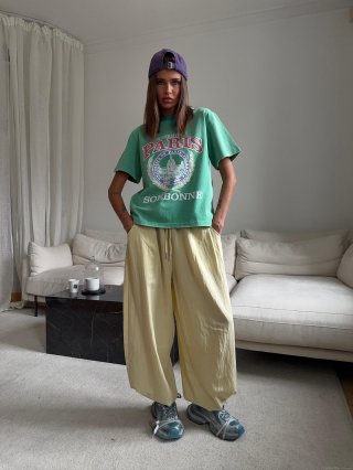 Women's 100% Cotton Printed T-Shirt American Vintage Oversized Tee Summer Loose Fit Round Neck Short Sleeve Top Streetwear For Ladies