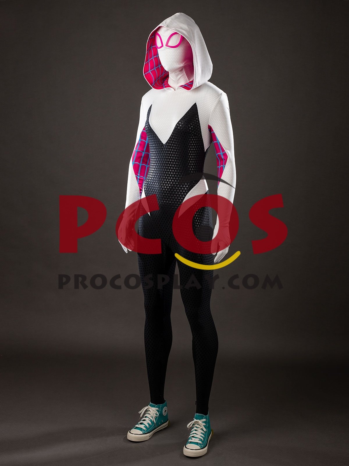 Across the Spider-Verse Gwen Stacy Cosplay Costume C09926