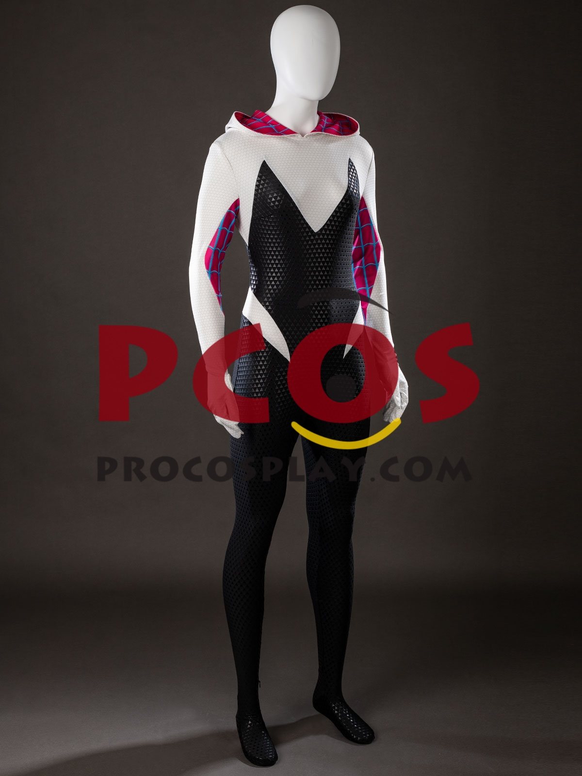 Across the Spider-Verse Gwen Stacy Cosplay Costume C09926