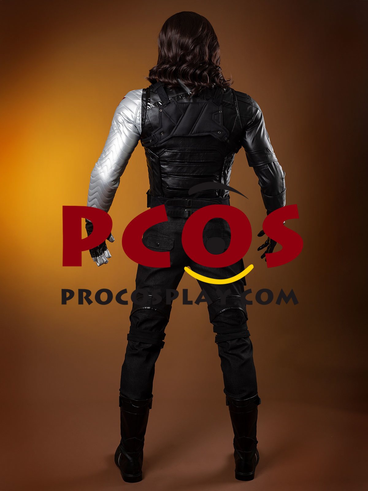 Captain America 2: The Winter Soldier Bucky Barnes Cosplay Costume mp005153