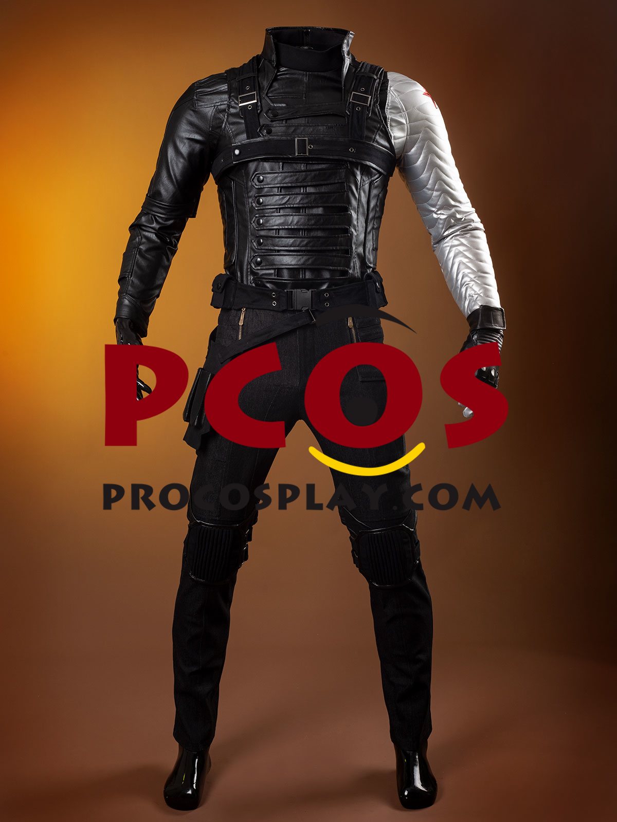 Captain America 2: The Winter Soldier Bucky Barnes Cosplay Costume mp005153