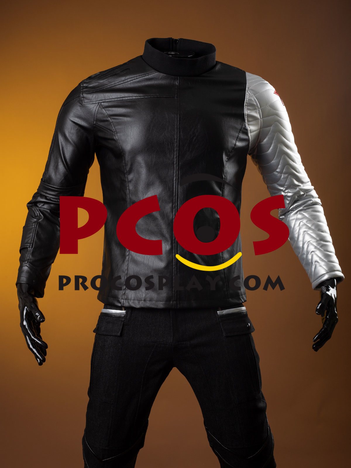Captain America 2: The Winter Soldier Bucky Barnes Cosplay Costume mp005153