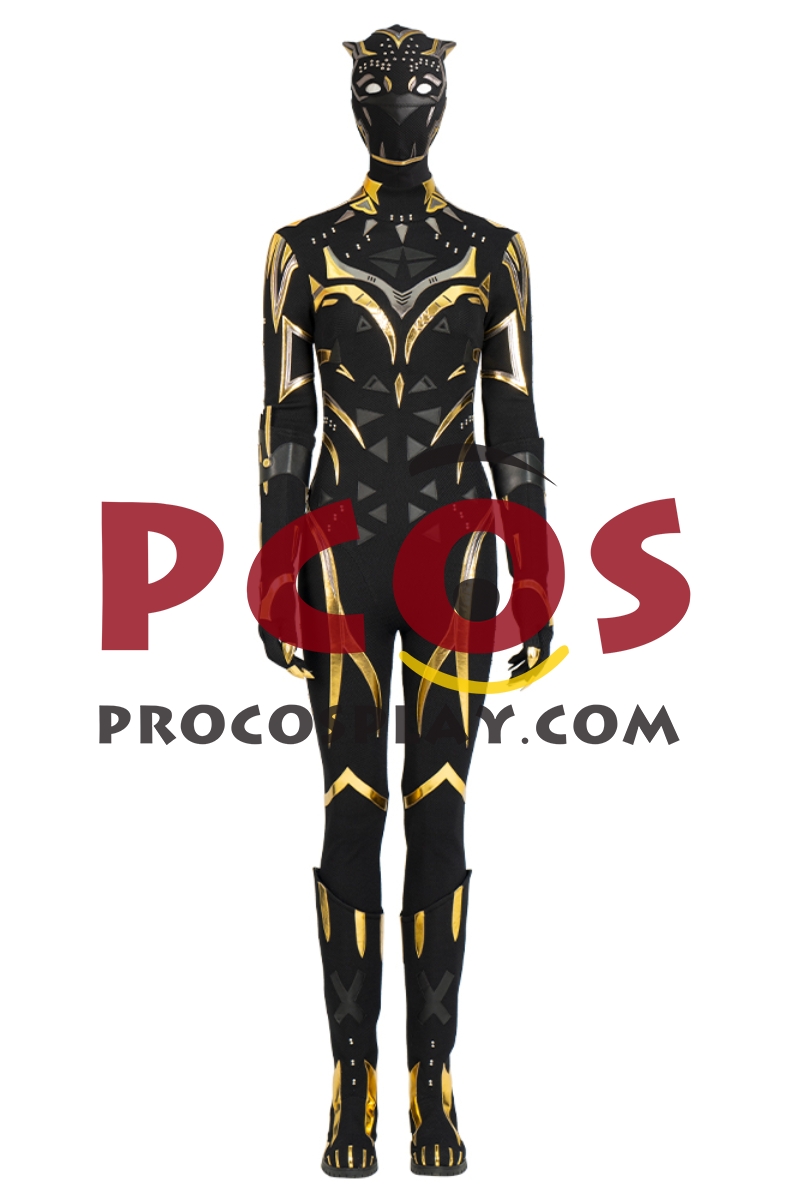 (image for) Ready to Ship Black Panther: Wakanda Forever 2022 Shuri Cosplay Costume C07192 Top Version