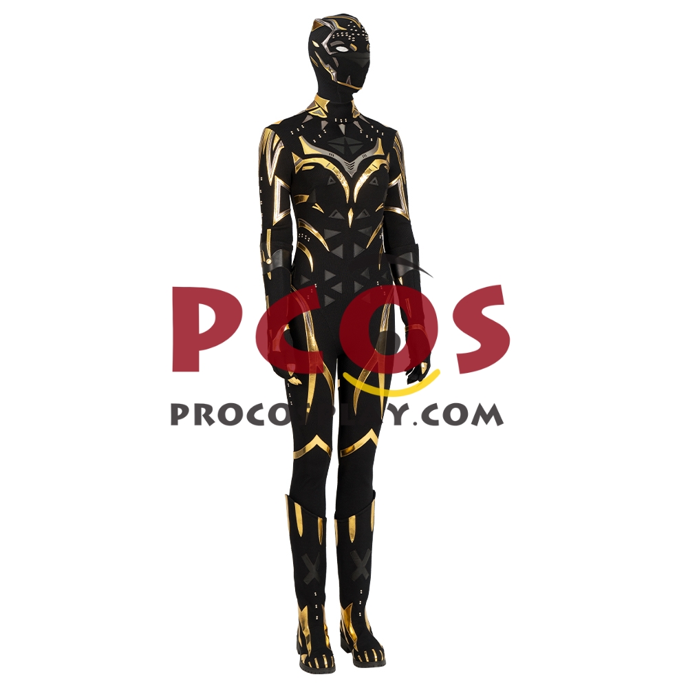 Ready to Ship Black Panther: Wakanda Forever 2022 Shuri Cosplay Costume C07192 Top Version