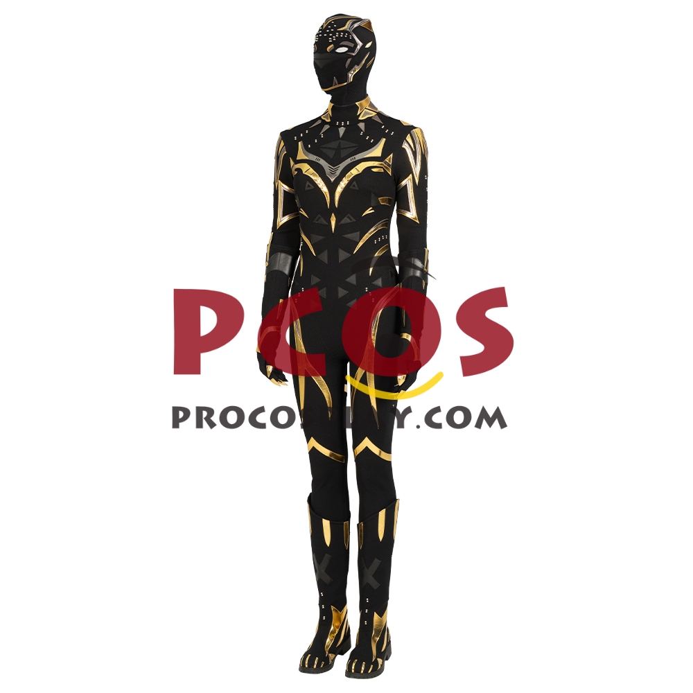 Ready to Ship Black Panther: Wakanda Forever 2022 Shuri Cosplay Costume C07192 Top Version