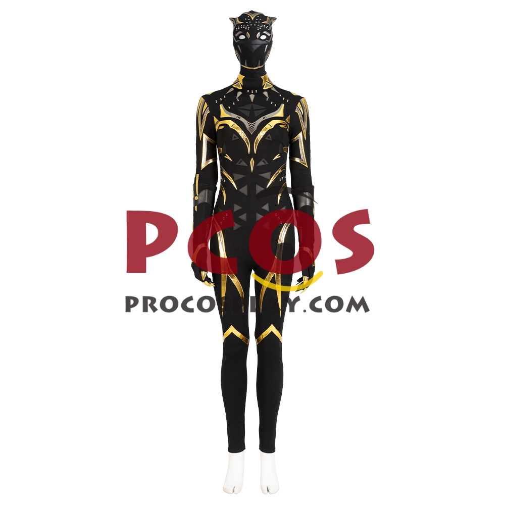 Ready to Ship Black Panther: Wakanda Forever 2022 Shuri Cosplay Costume C07192 Top Version