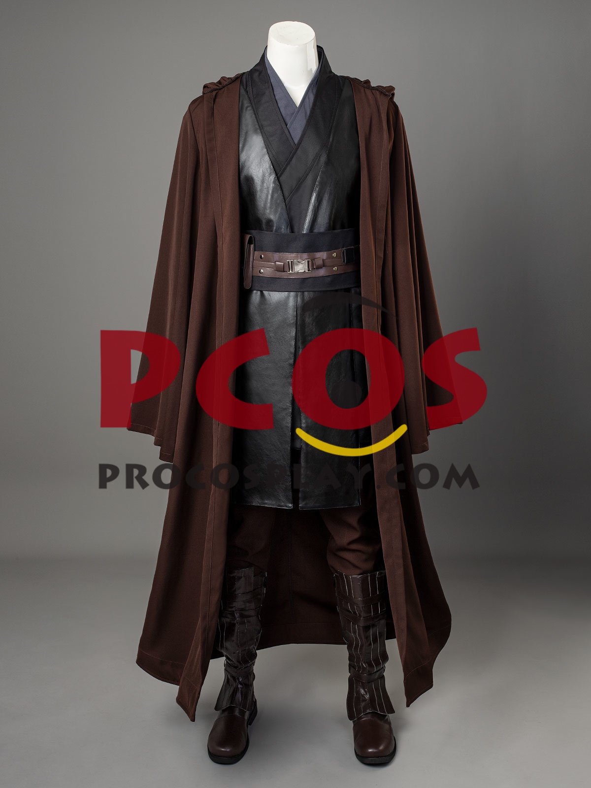Ready to Ship Revenge of the Sith/ Attack of the Clones Anakin Skywalker Darth Vader Cosplay Costume C00359