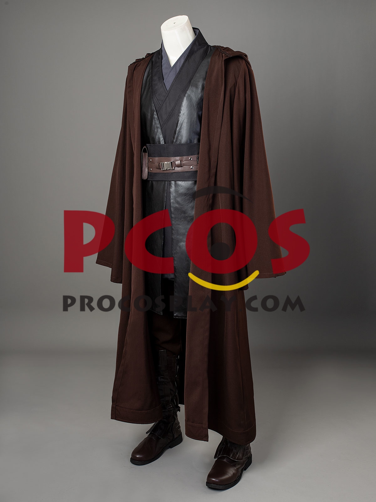 Ready to Ship Revenge of the Sith/ Attack of the Clones Anakin Skywalker Darth Vader Cosplay Costume C00359