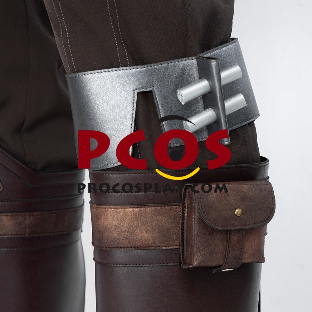 The Mandalorian 3 Din Djarin Mandalore Cosplay Costume C08244 Top Version