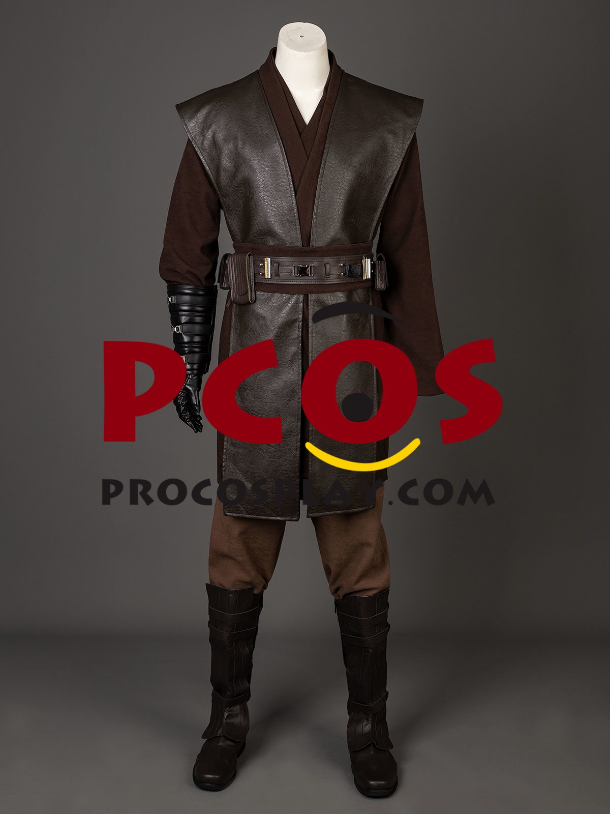 (image for) Ready to Ship Attack of the Clones Anakin Skywalker Cosplay Costume C08387