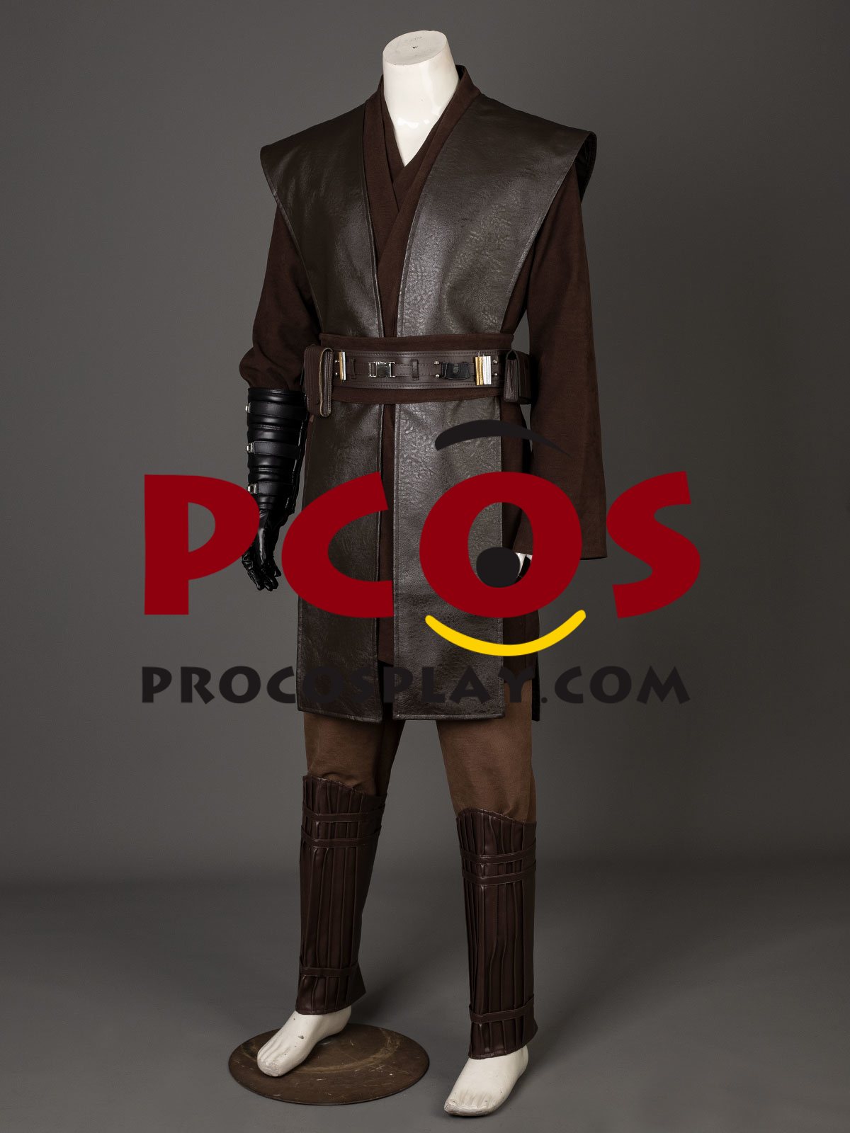 Ready to Ship Attack of the Clones Anakin Skywalker Cosplay Costume C08387
