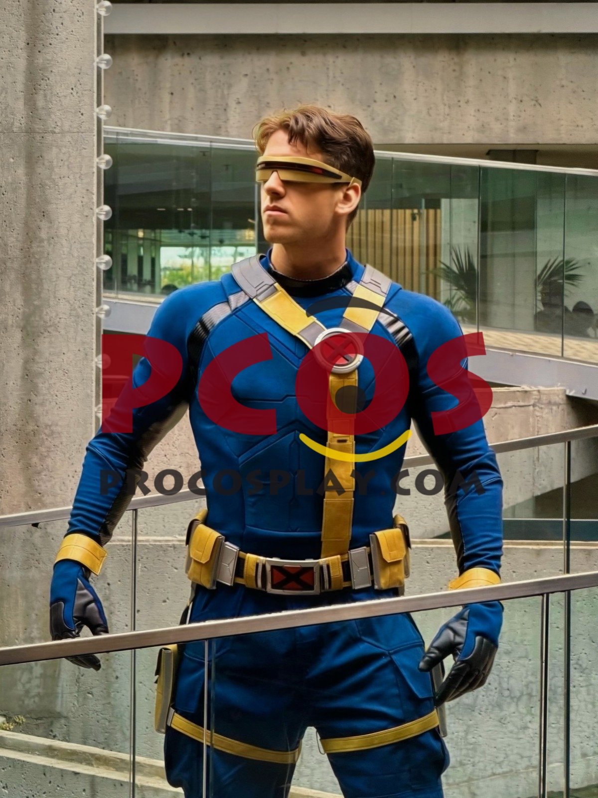 Ready to Ship Doomsday Cyclops Scott Summers Cosplay Costume Optimized Version C10113