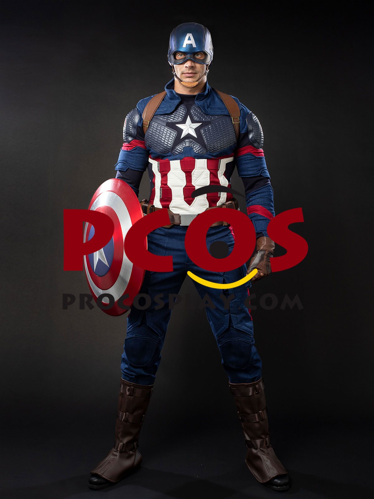 (image for) Ready to Ship Endgame Captain America Steve Rogers Cosplay Costume mp004310-103