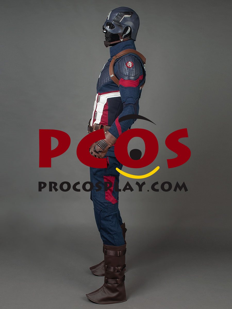 Ready to Ship Endgame Captain America Steve Rogers Cosplay Costume mp004310-103