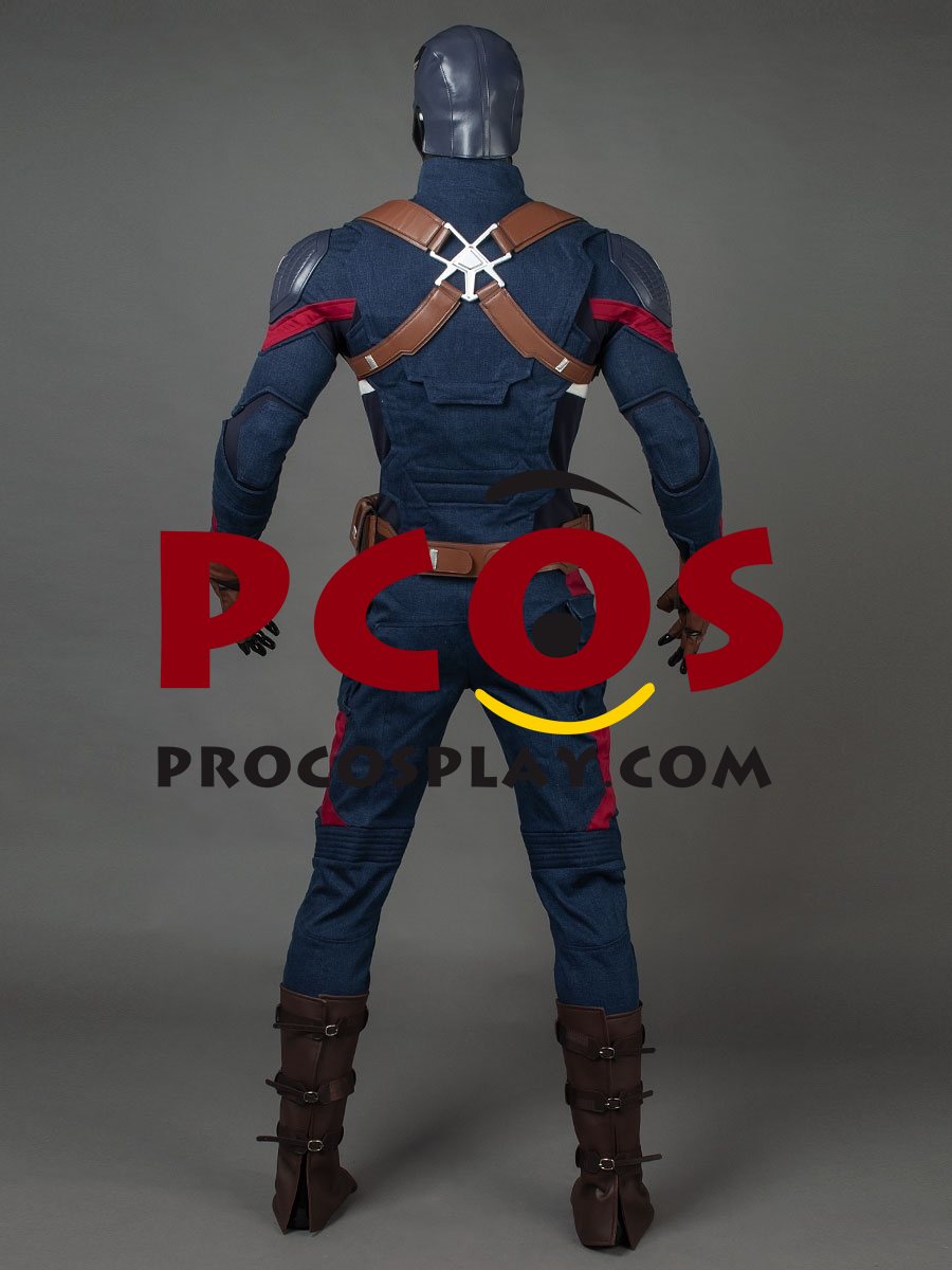 Ready to Ship Endgame Captain America Steve Rogers Cosplay Costume mp004310-103