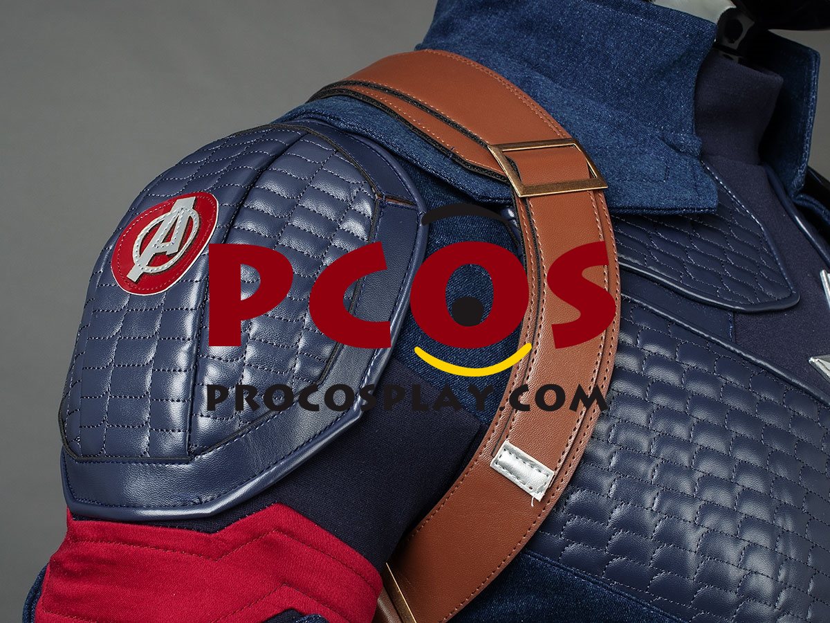 Ready to Ship Endgame Captain America Steve Rogers Cosplay Costume mp004310-103
