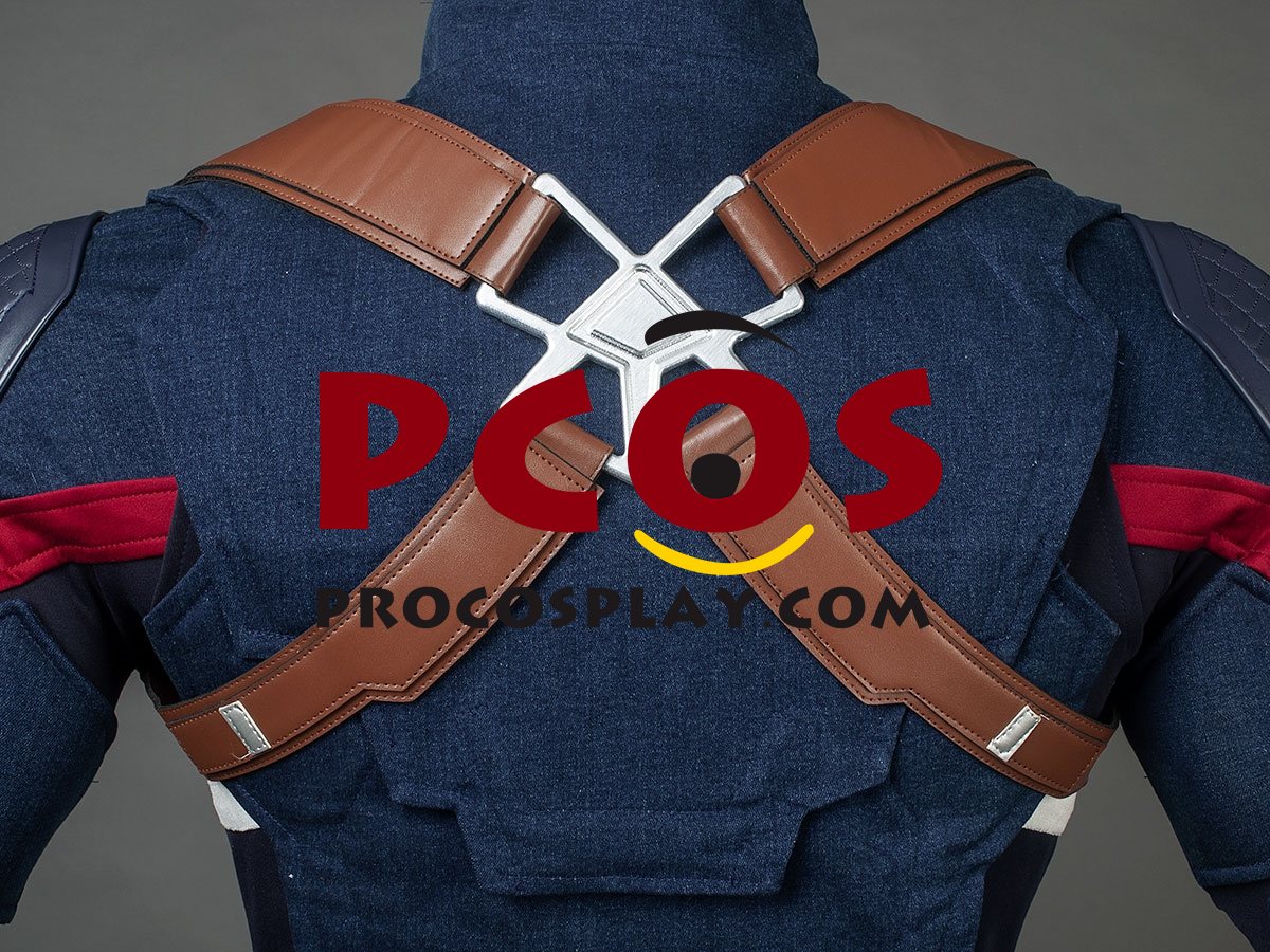 Ready to Ship Endgame Captain America Steve Rogers Cosplay Costume mp004310-103