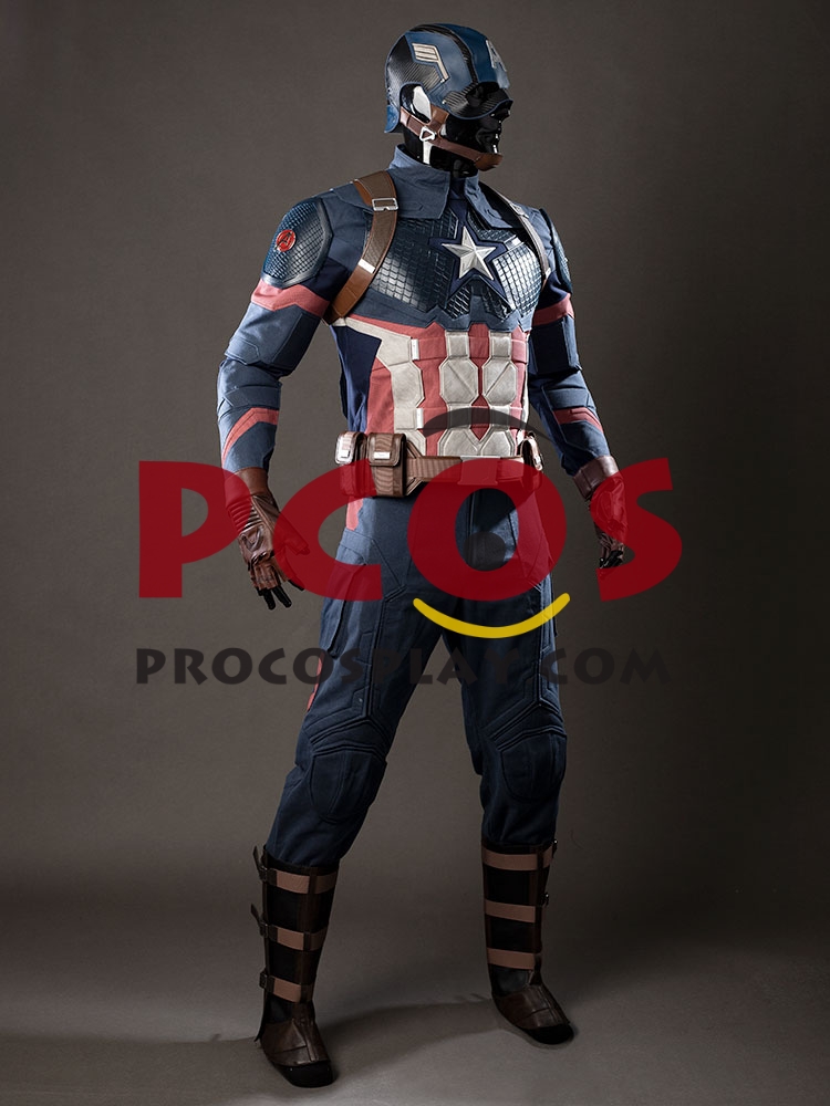 Endgame Captain America Steve Rogers Cosplay Costume Special Version C10112P