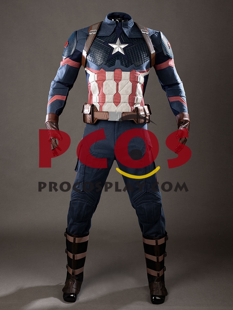 Endgame Captain America Steve Rogers Cosplay Costume Special Version C10112P