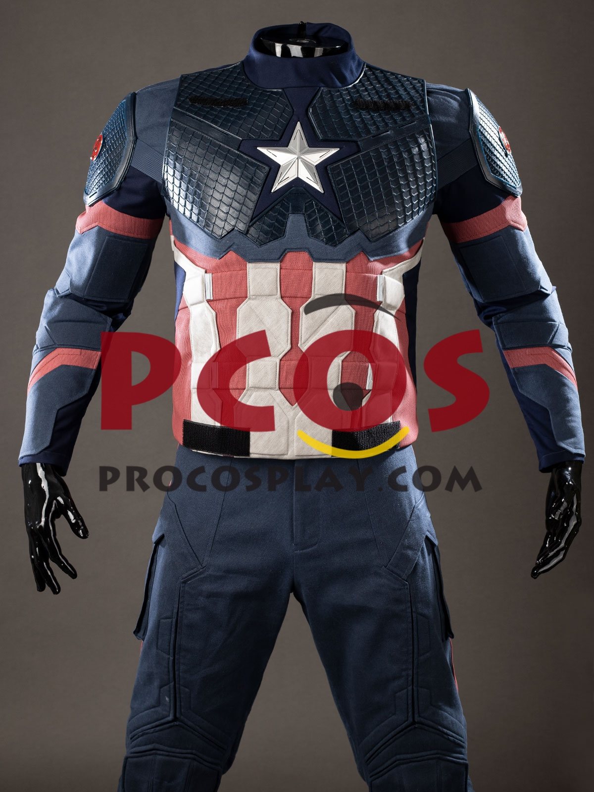 Endgame Captain America Steve Rogers Cosplay Costume Special Version C10112P