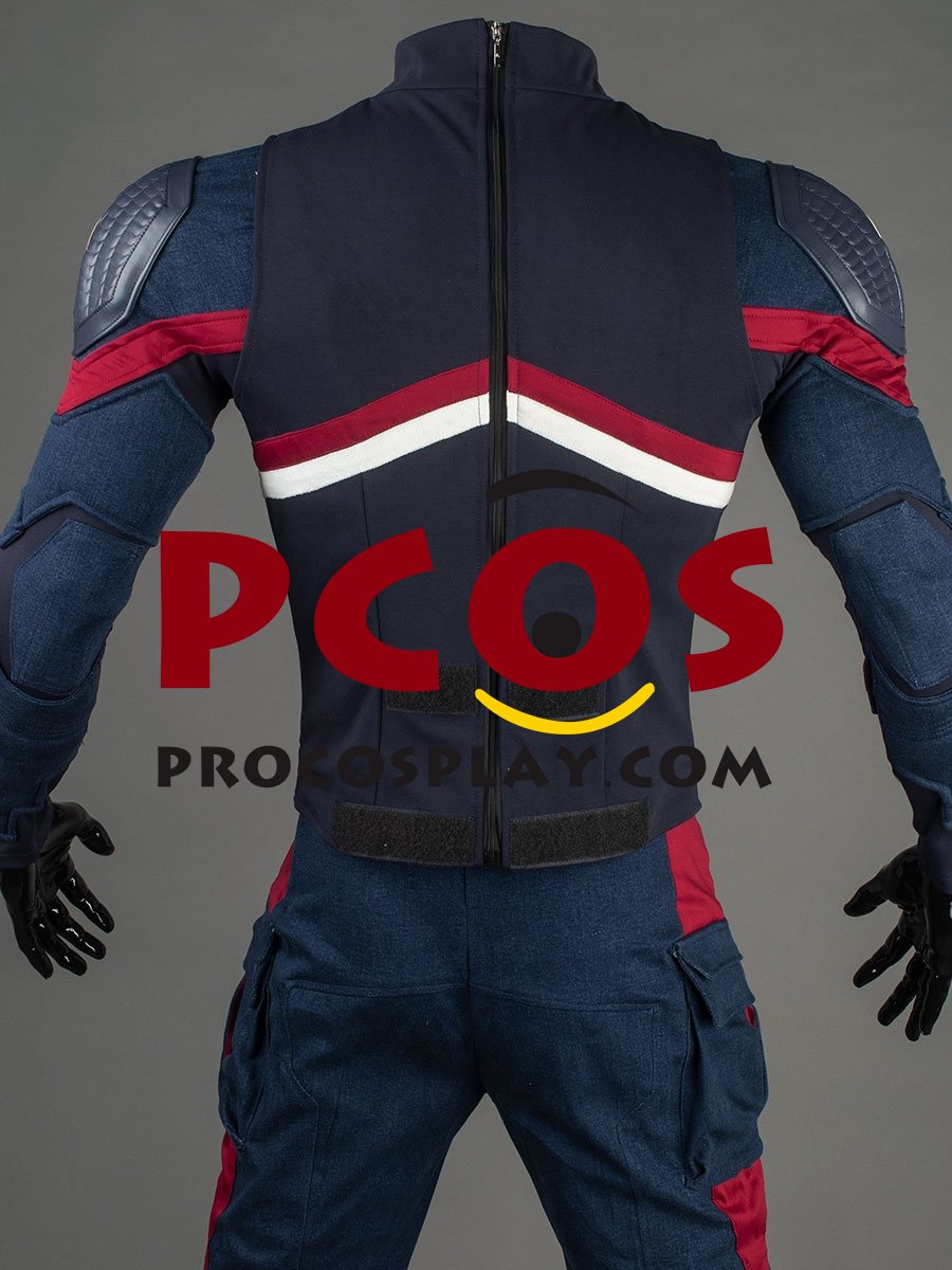 Endgame Captain America Steve Rogers Cosplay Costume mp004310