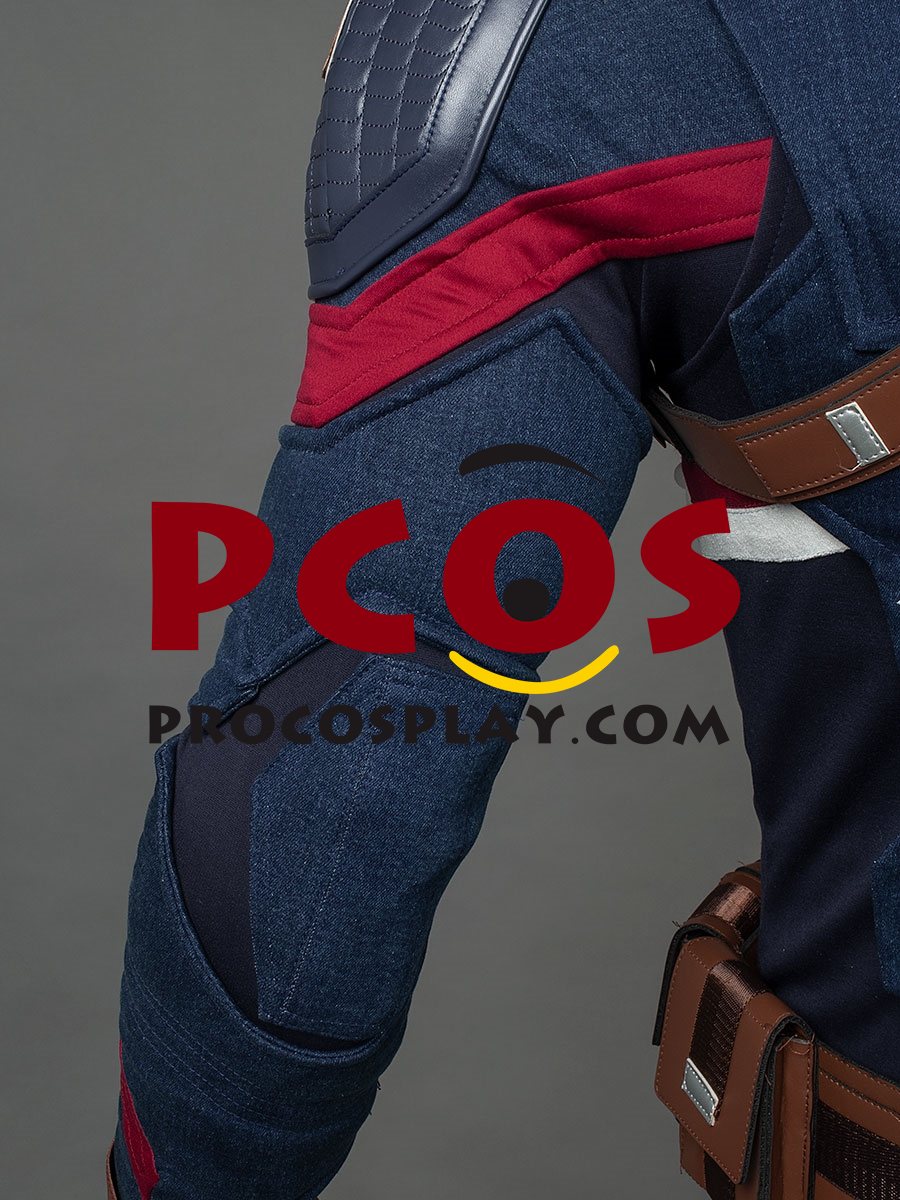 Endgame Captain America Steve Rogers Cosplay Costume mp004310