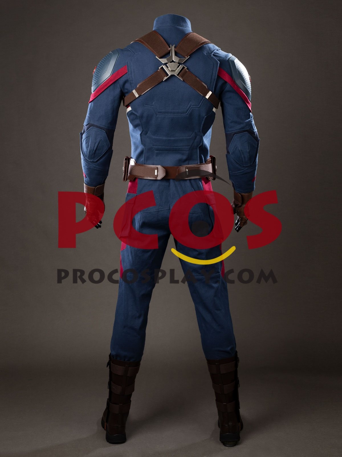 Endgame Captain America Steve Rogers Cosplay Costume Upgraded Version C10075P