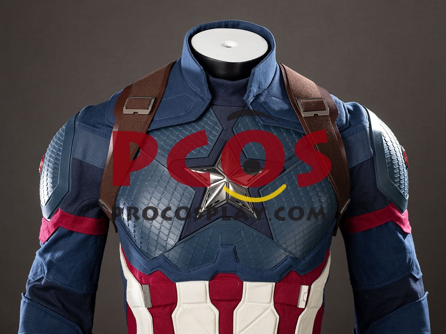 Endgame Captain America Steve Rogers Cosplay Costume Upgraded Version C10075P