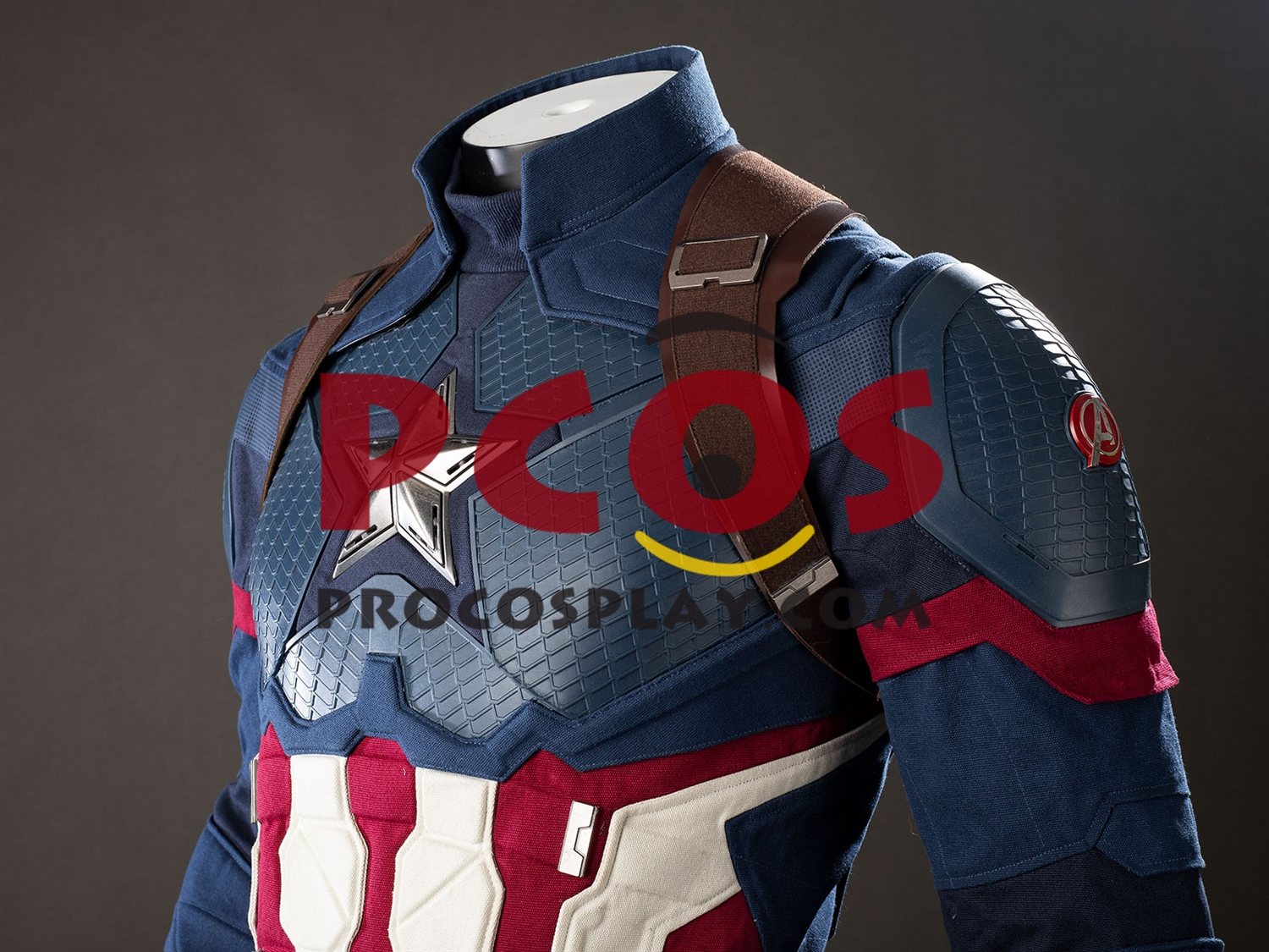 Endgame Captain America Steve Rogers Cosplay Costume Upgraded Version C10075P