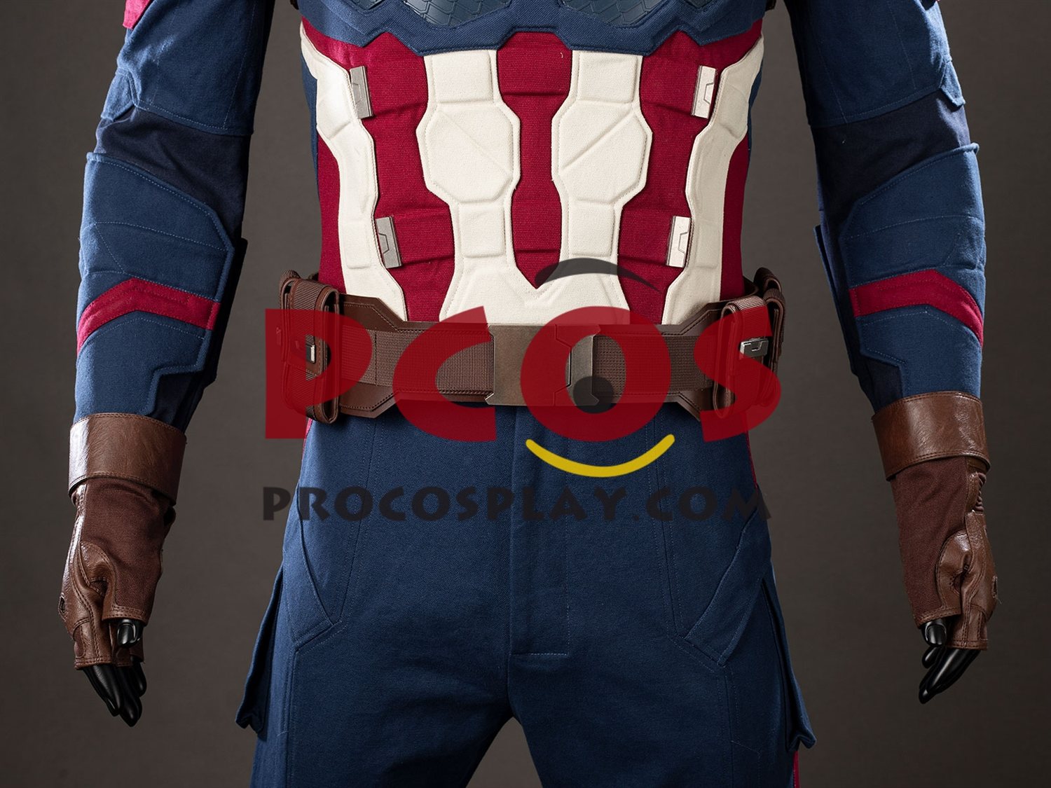 Endgame Captain America Steve Rogers Cosplay Costume Upgraded Version C10075P