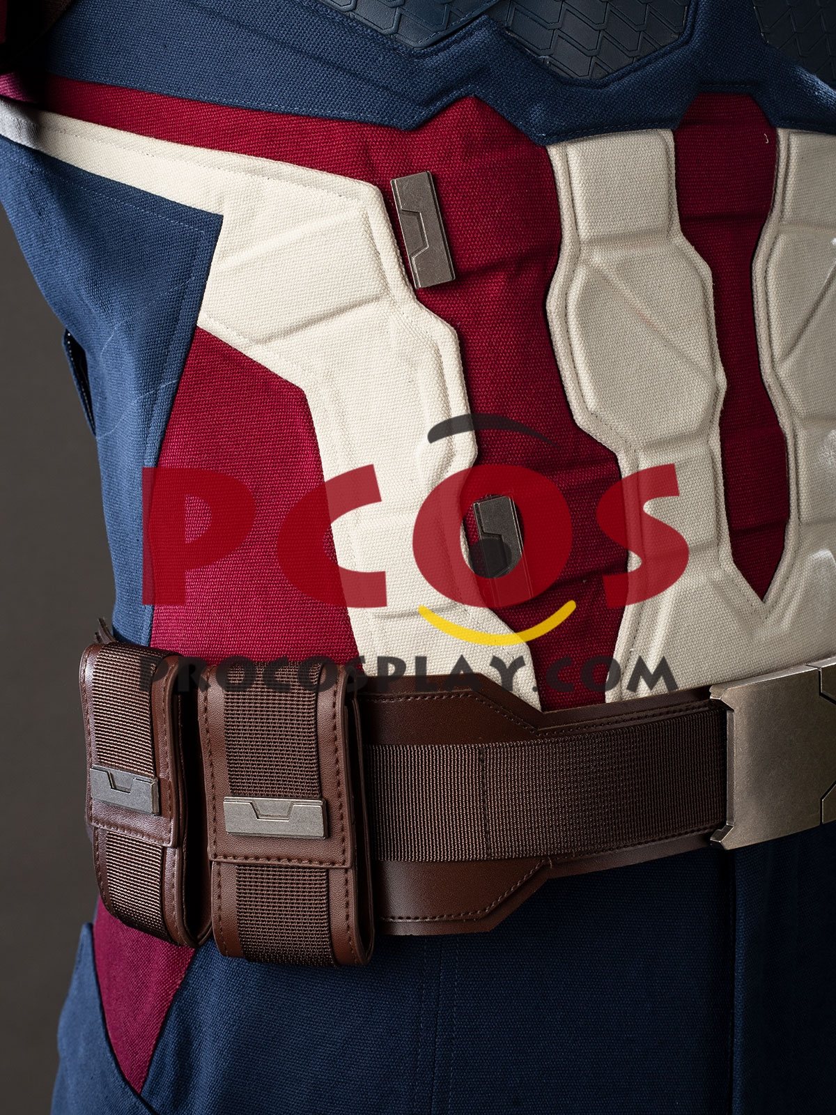 Endgame Captain America Steve Rogers Cosplay Costume Upgraded Version C10075P