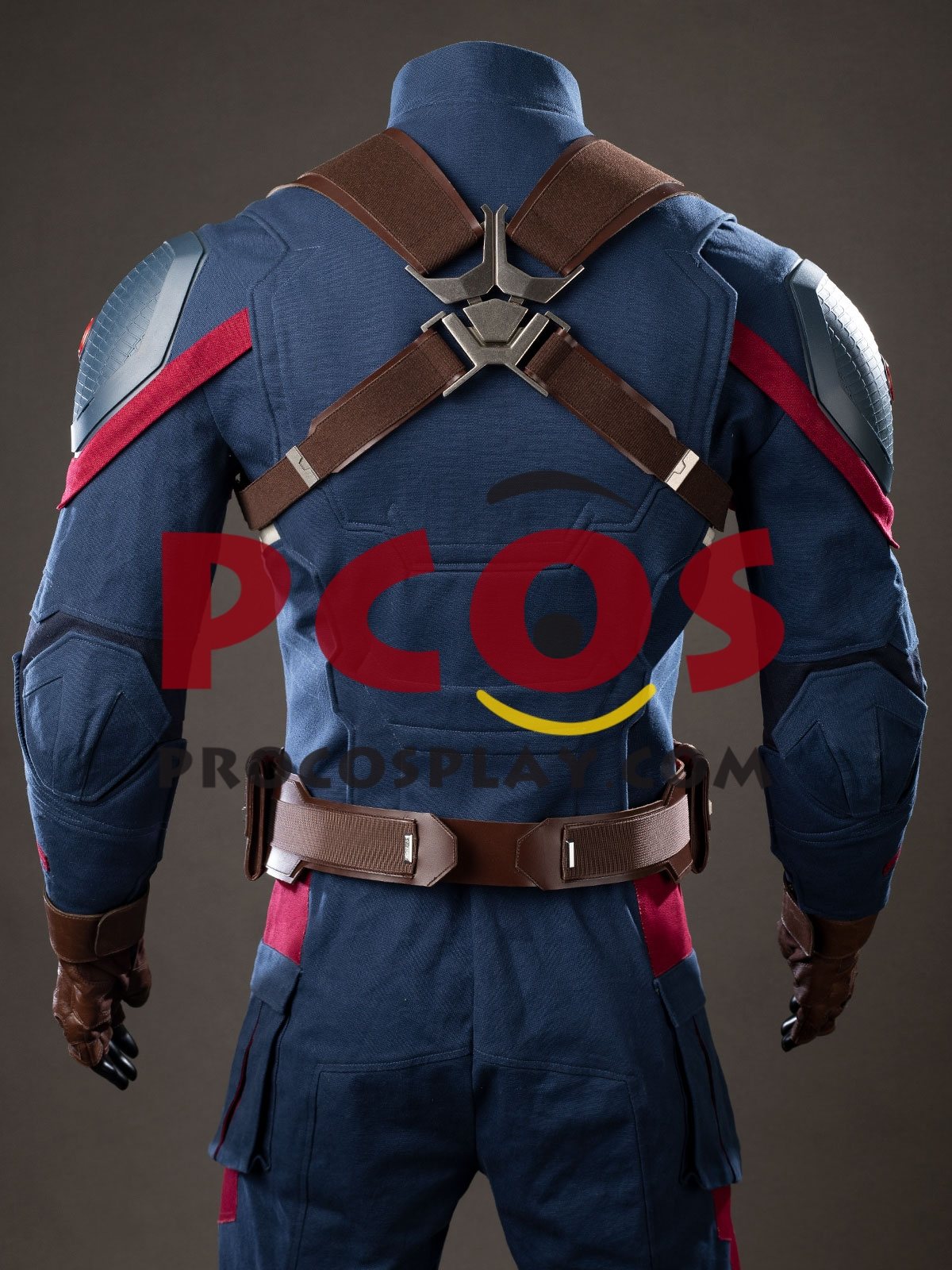 Endgame Captain America Steve Rogers Cosplay Costume Upgraded Version C10075P