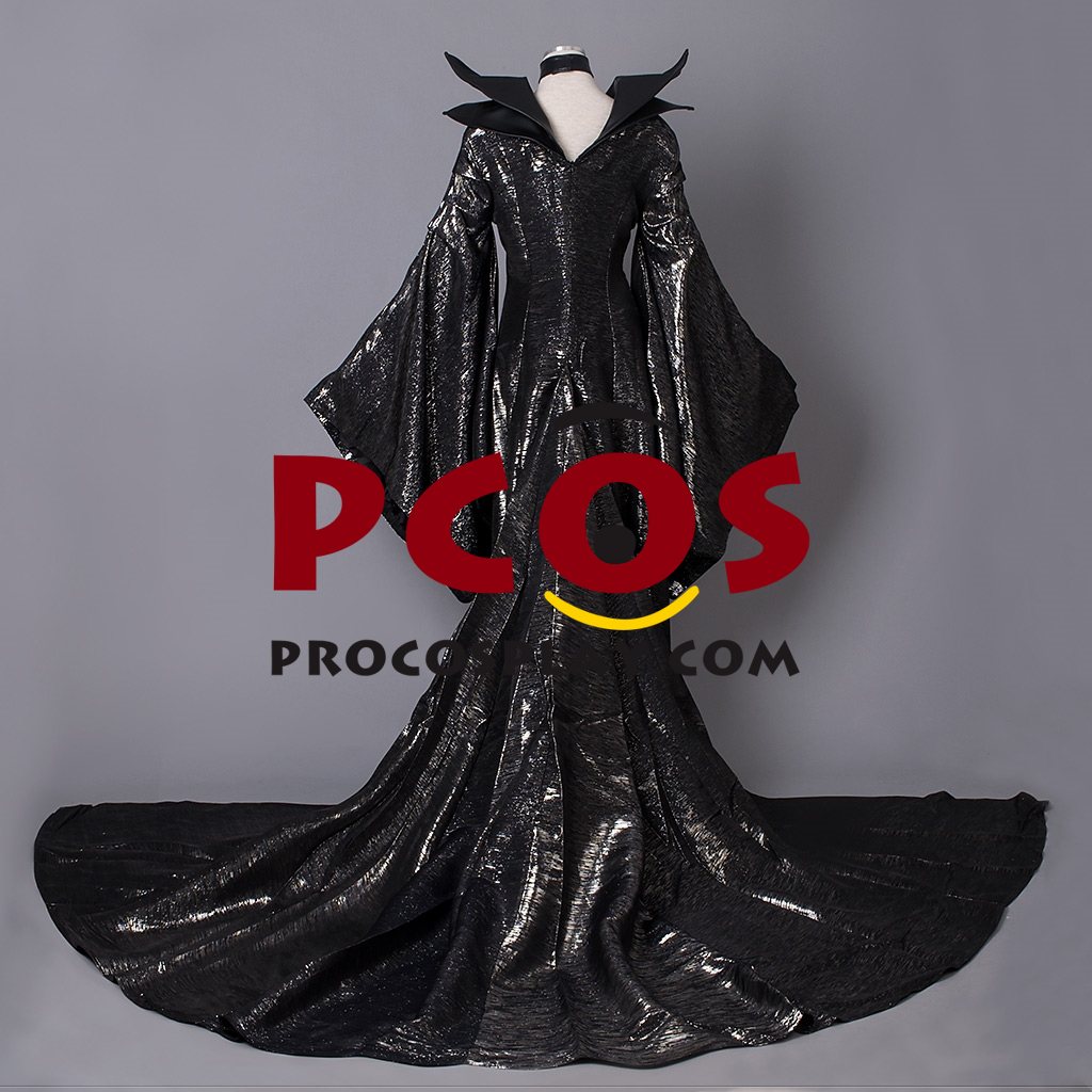 New Maleficent Cosplay Costume With Horns Hat mp002741