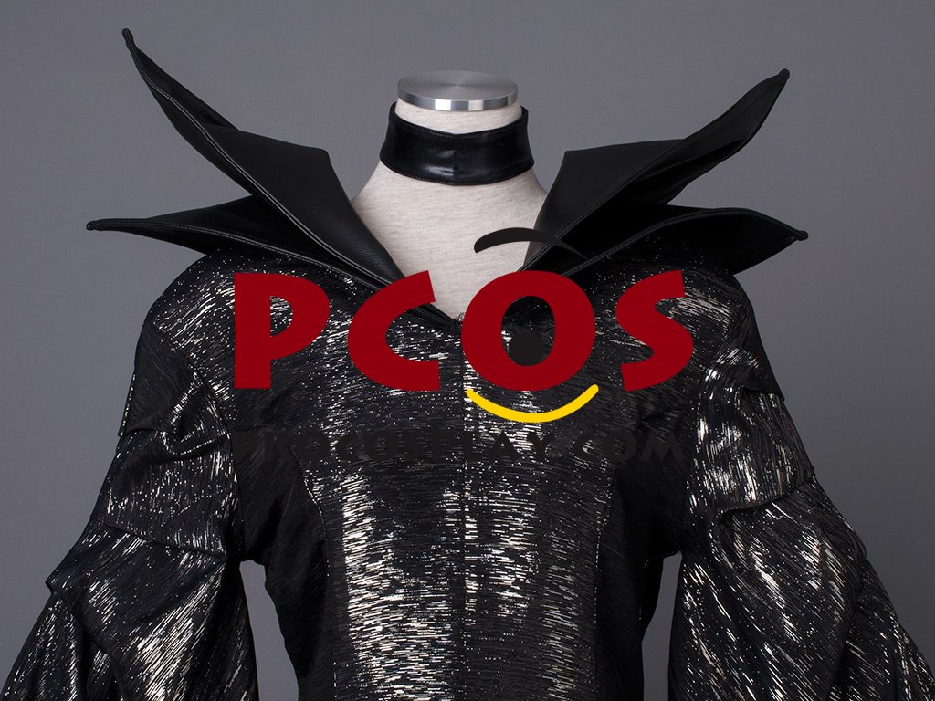 New Maleficent Cosplay Costume With Horns Hat mp002741