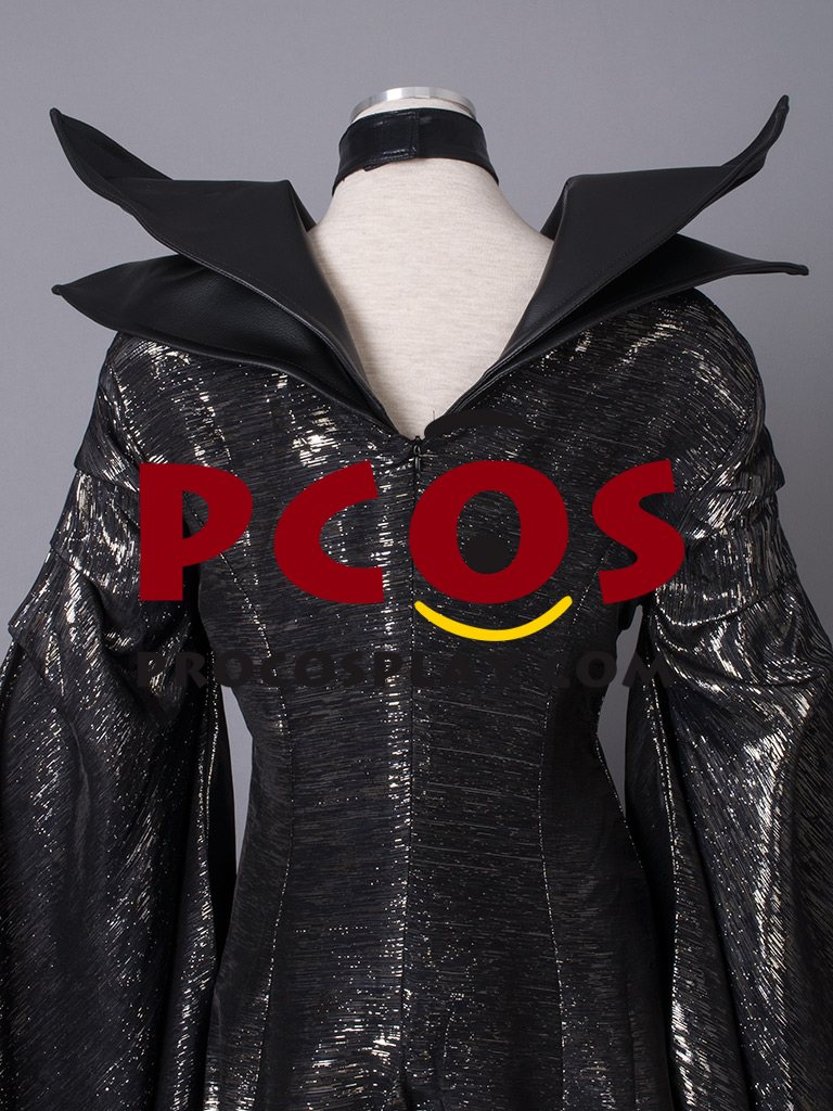 New Maleficent Cosplay Costume With Horns Hat mp002741