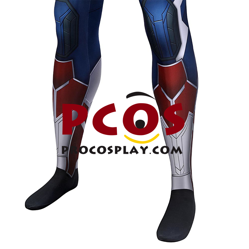 The Falcon and the Winter Soldier Sam Wilson New Captain America Cosplay Jumpsuit C00940